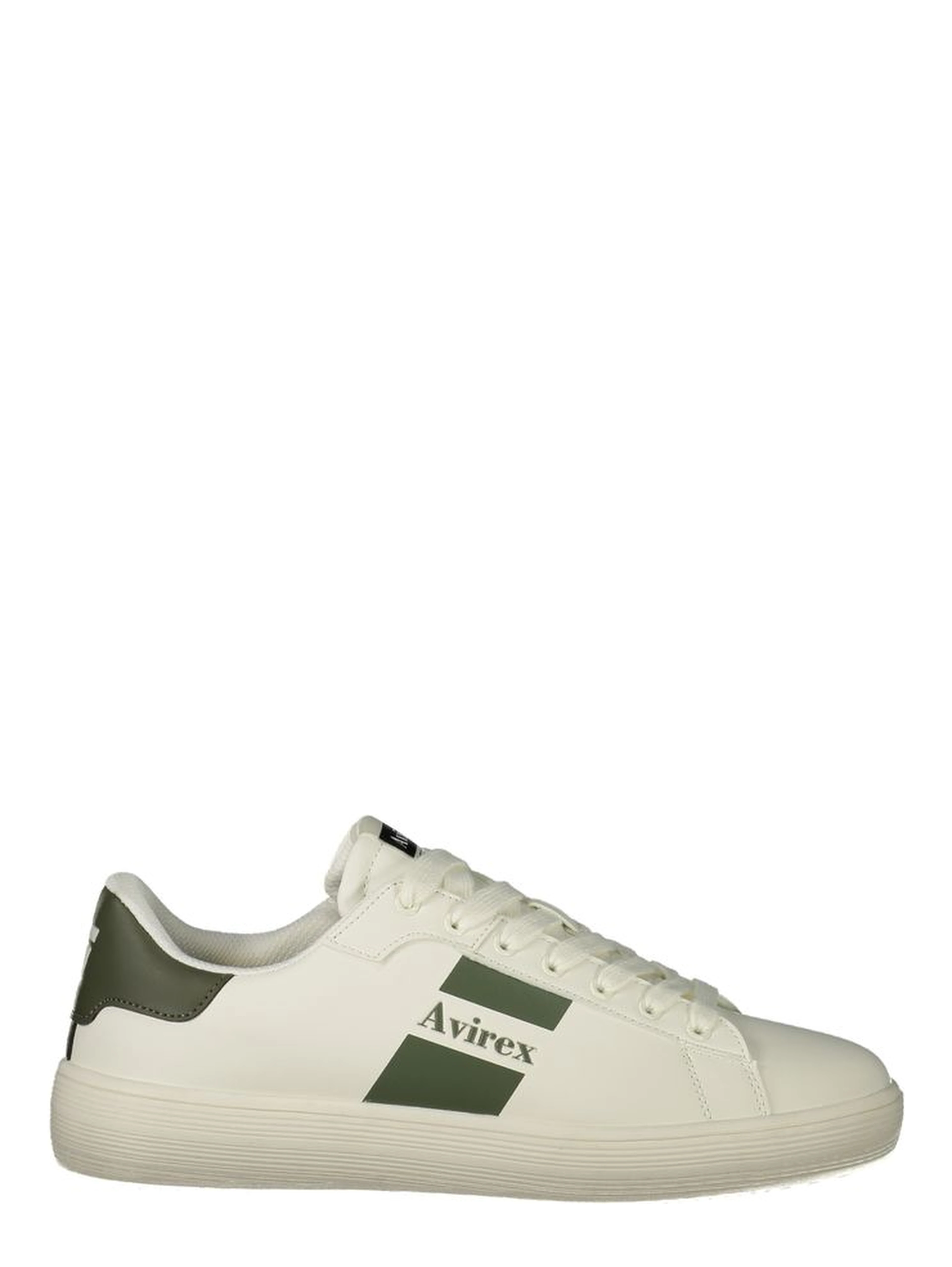 White Polyurethane Men's Sneaker