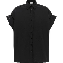 Black Cotton Blouse
