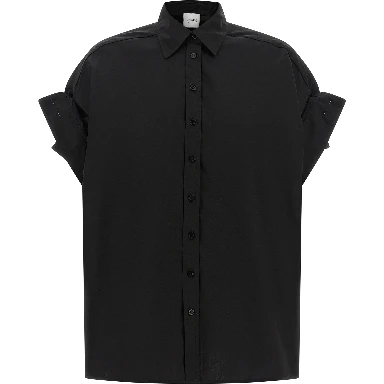Black Cotton Blouse