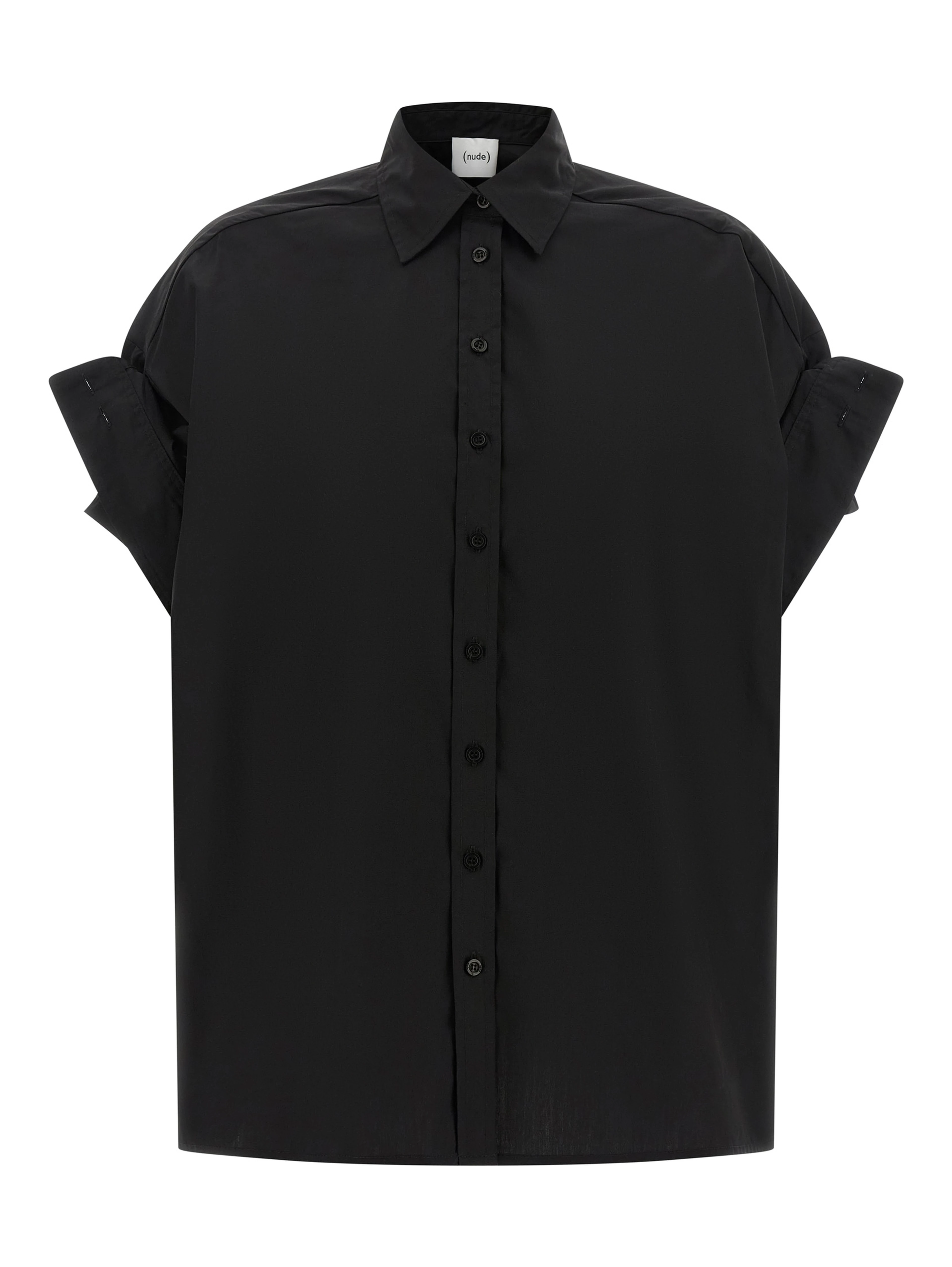 Black Cotton Blouse