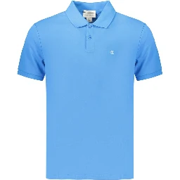 Azzurro Cotton Men's Polo