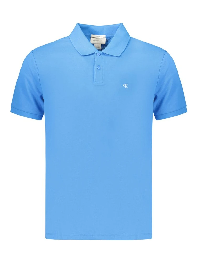 Azzurro Cotton Men's Polo