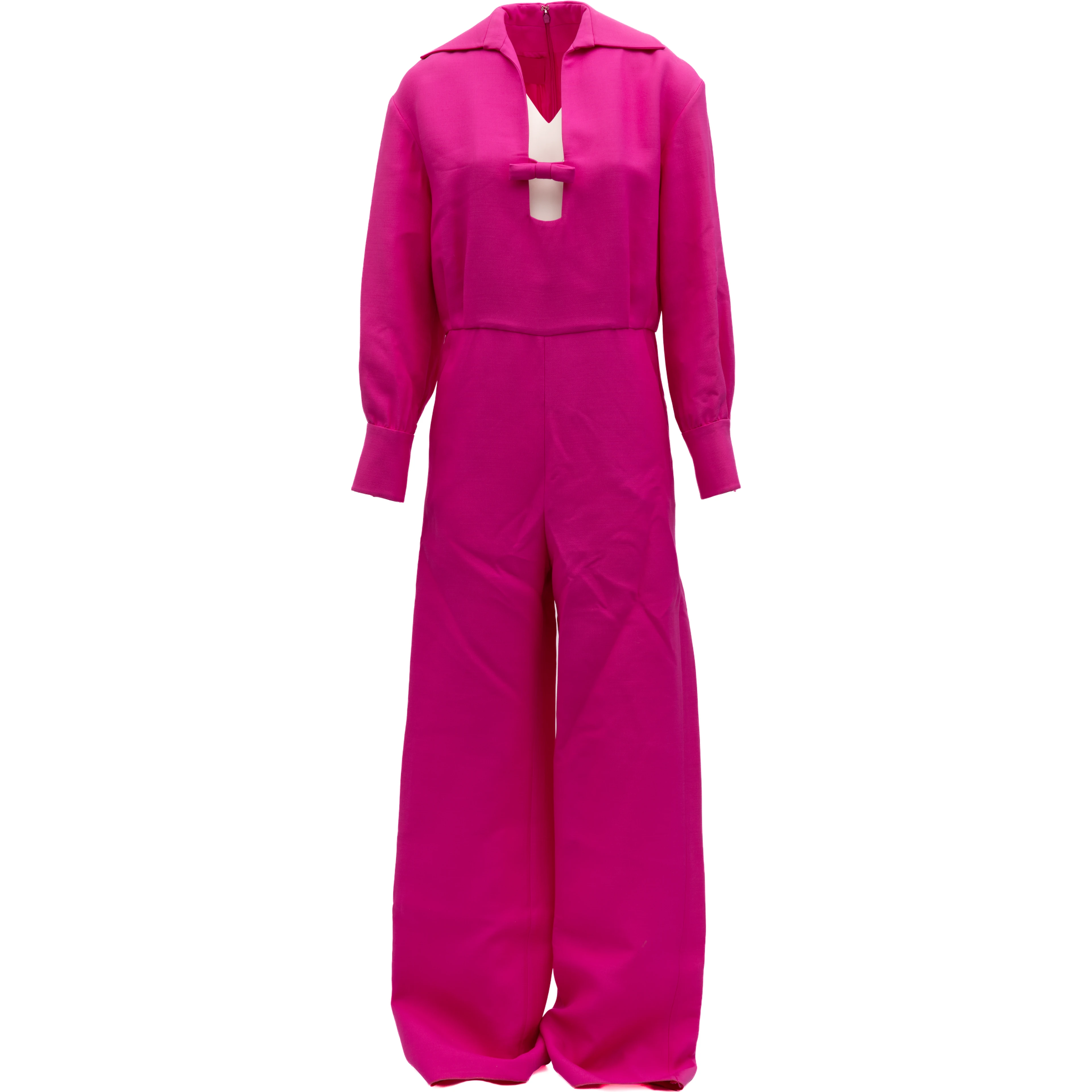 Pink Wide-Leg Jumpsuit