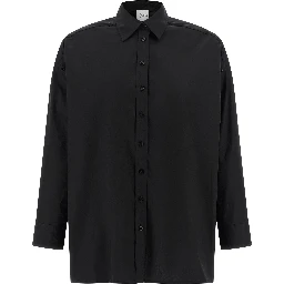 Black Cotton Blouse