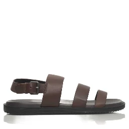 Brown Cowhide Men Sandal