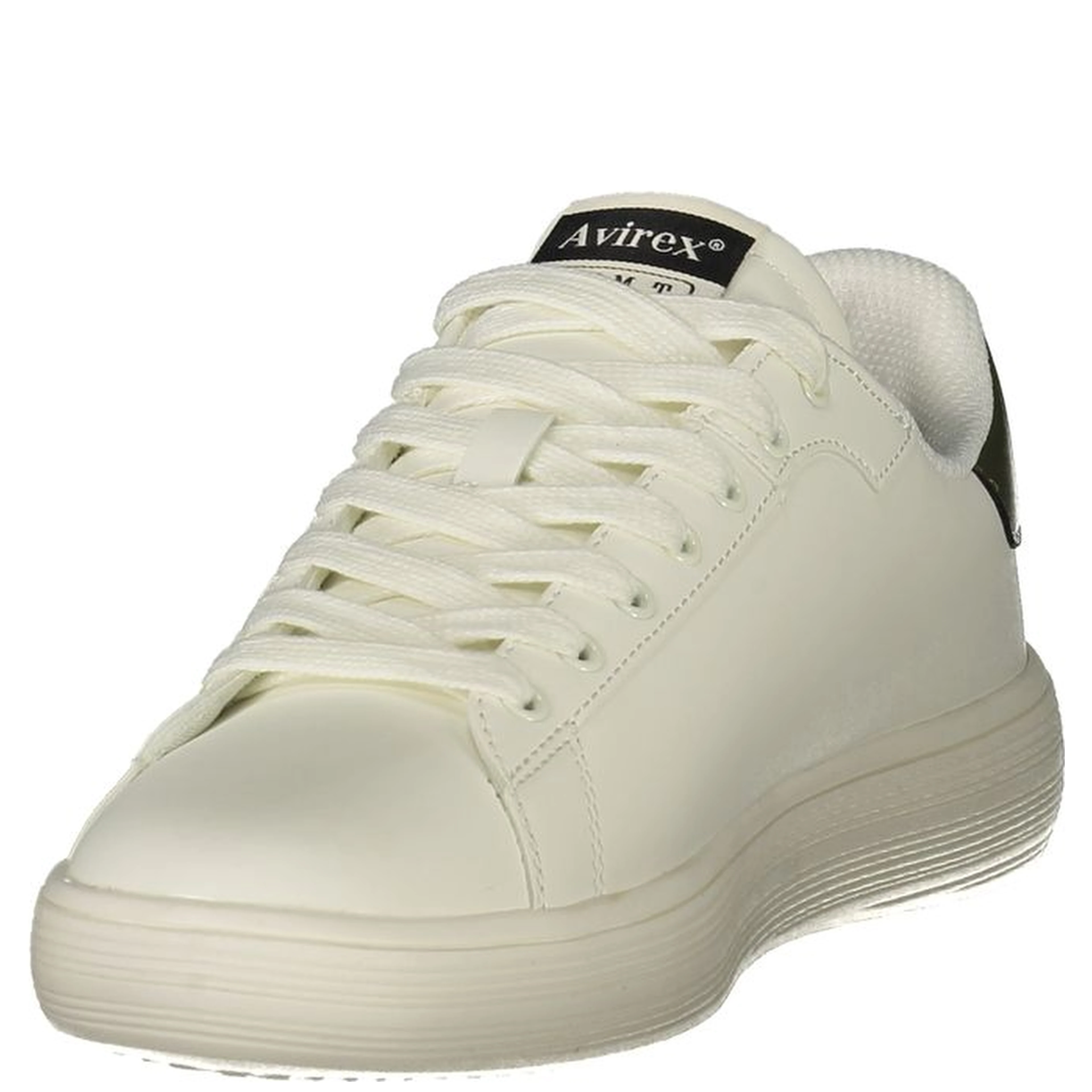 White Polyurethane Men's Sneaker