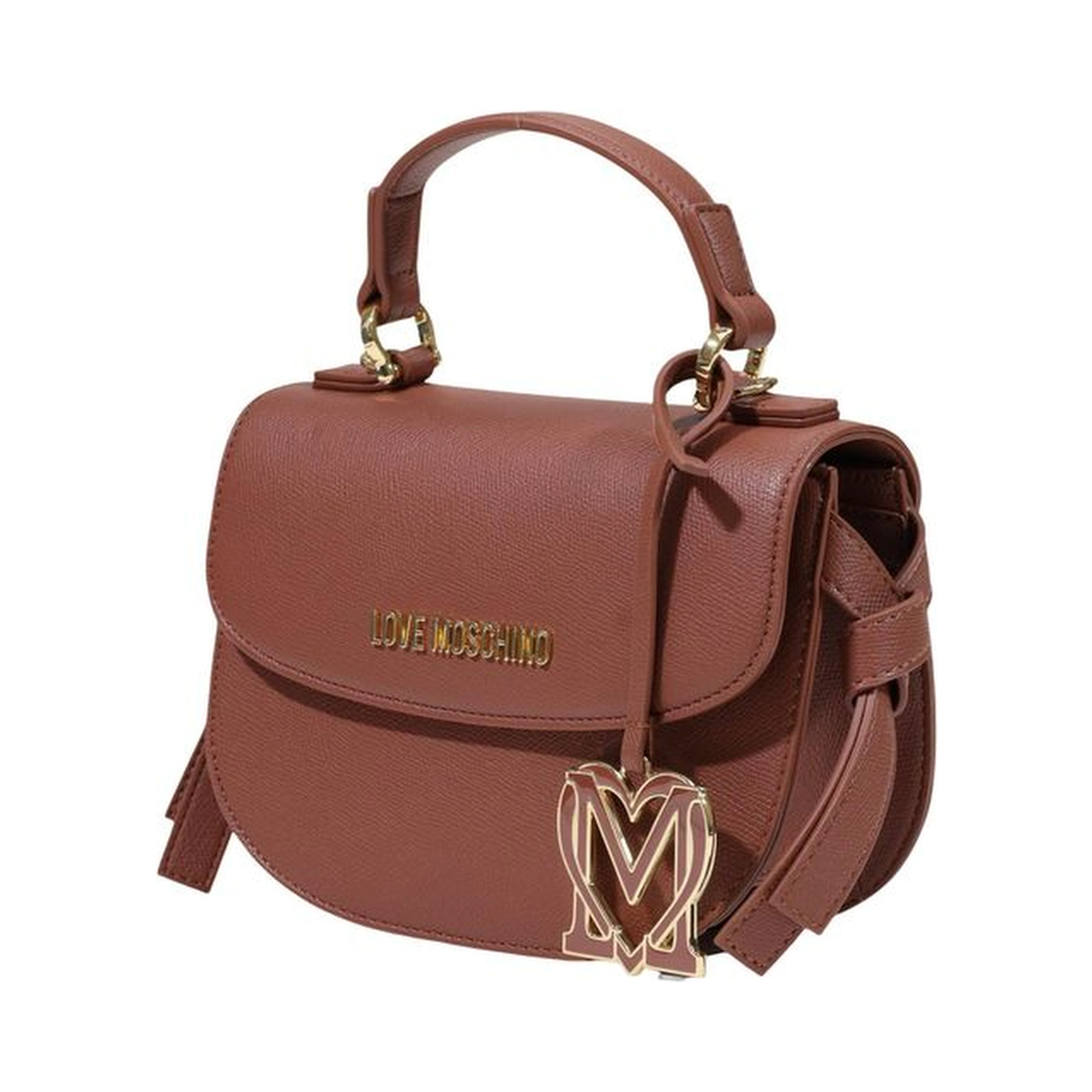 Brown Polyethylene Handbag