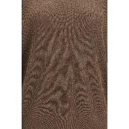 Brown Cotton Sweatshirt