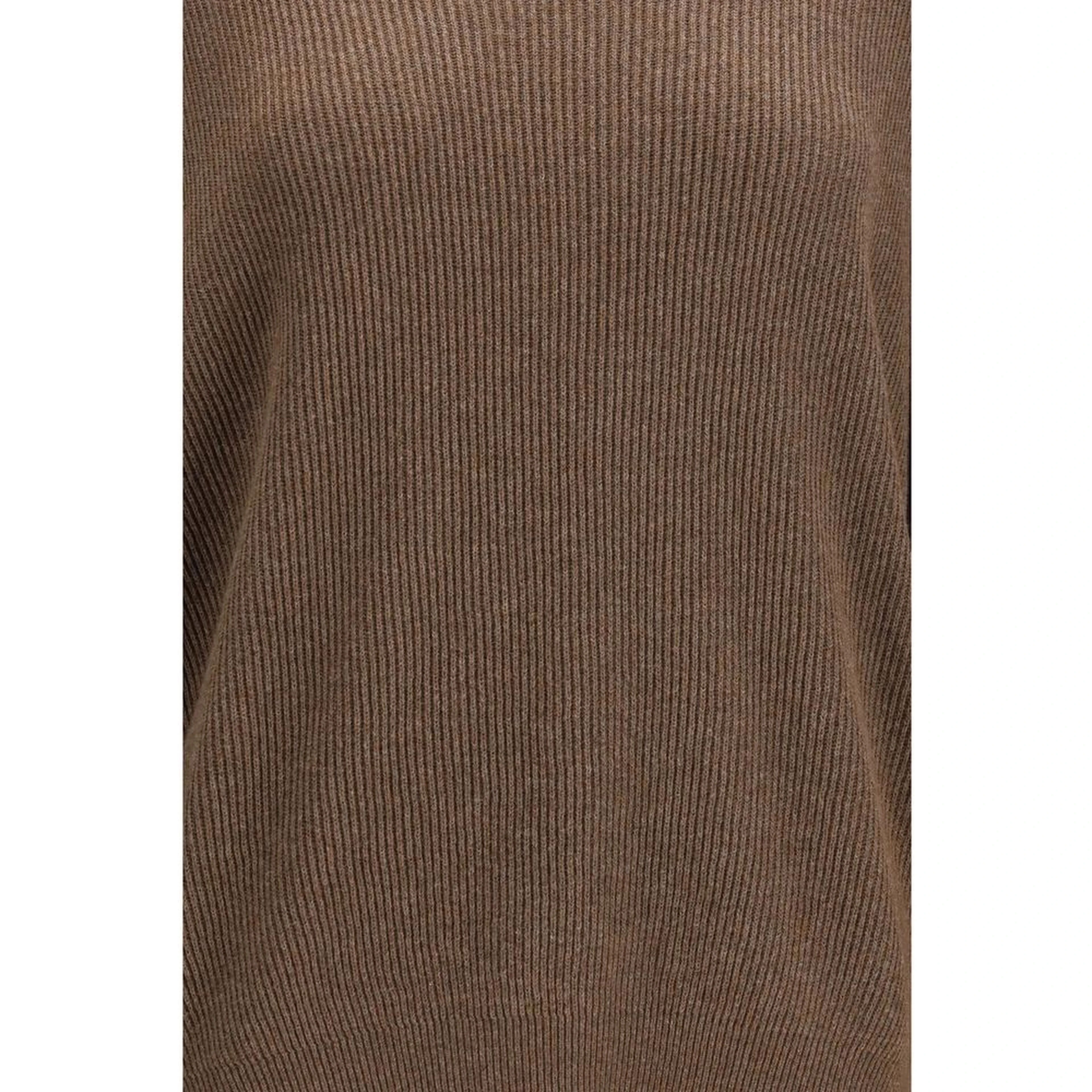 Brown Cotton Sweatshirt