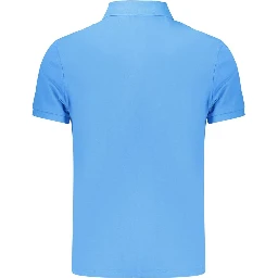 Azzurro Cotton Men's Polo