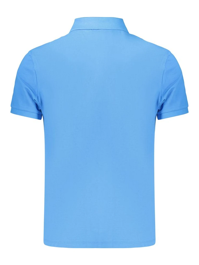 Azzurro Cotton Men's Polo