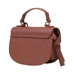 Brown Polyethylene Handbag
