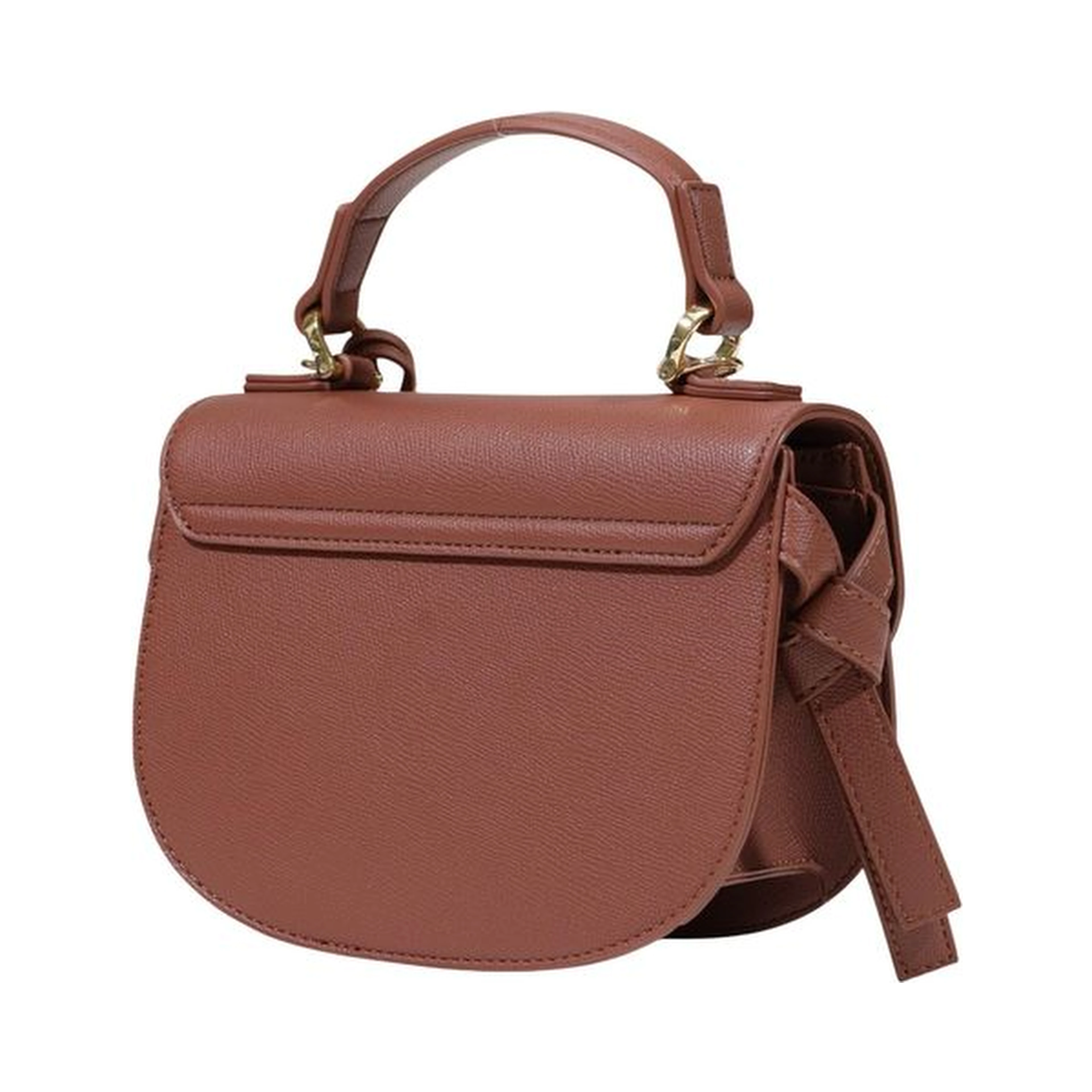 Brown Polyethylene Handbag