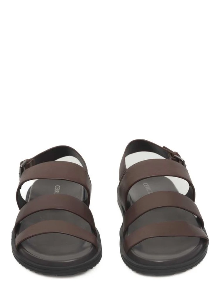 Brown Cowhide Men Sandal alternative