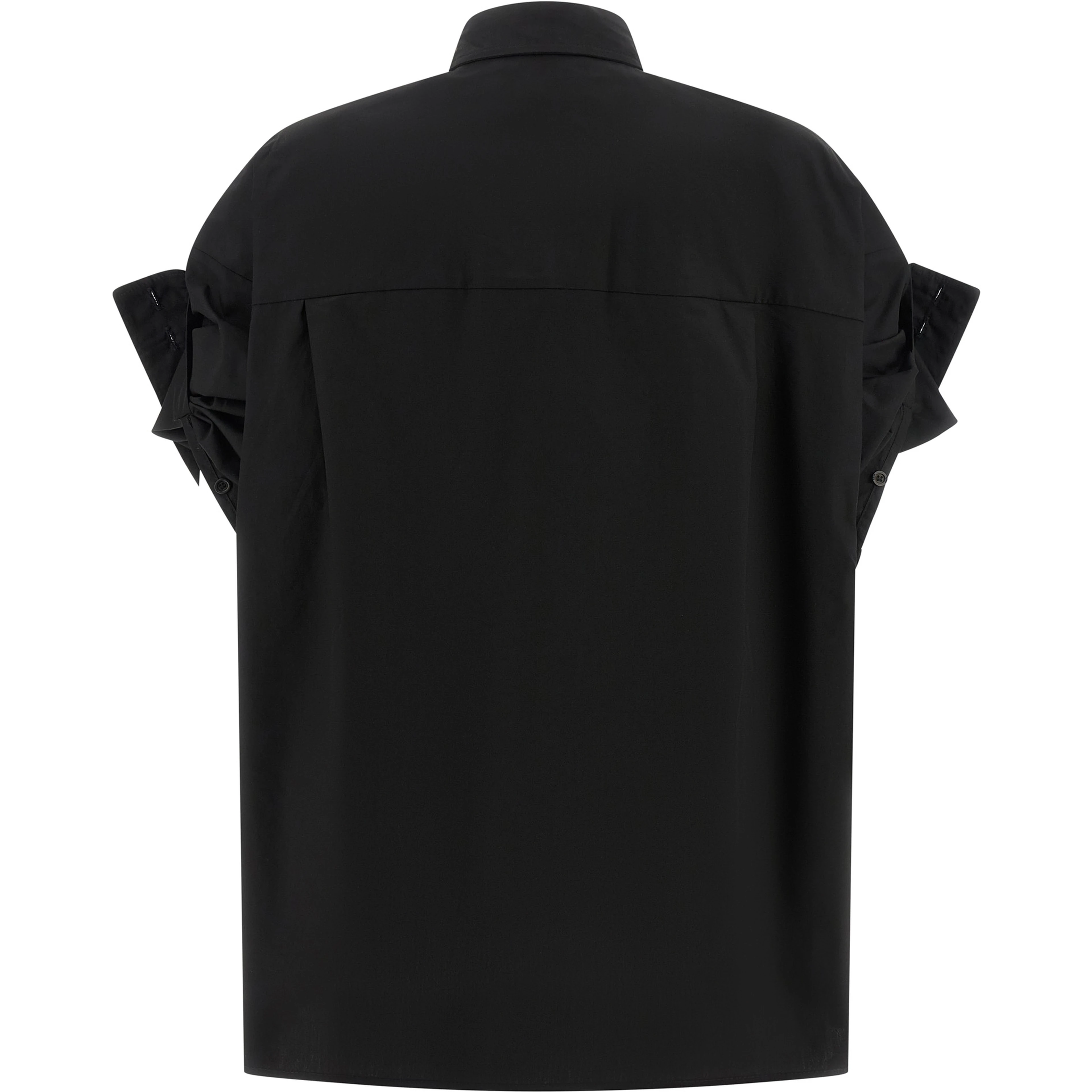 Black Cotton Blouse