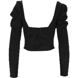 Black Silk Cardigan