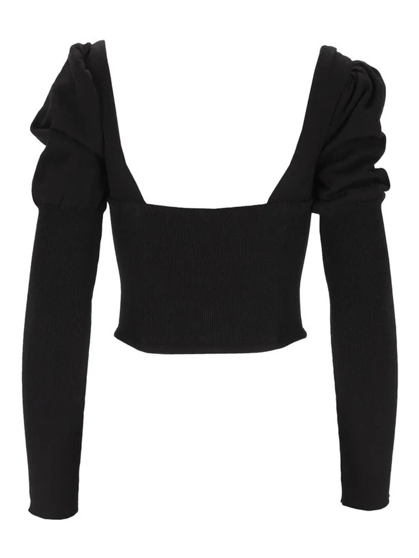 Black Silk Cardigan