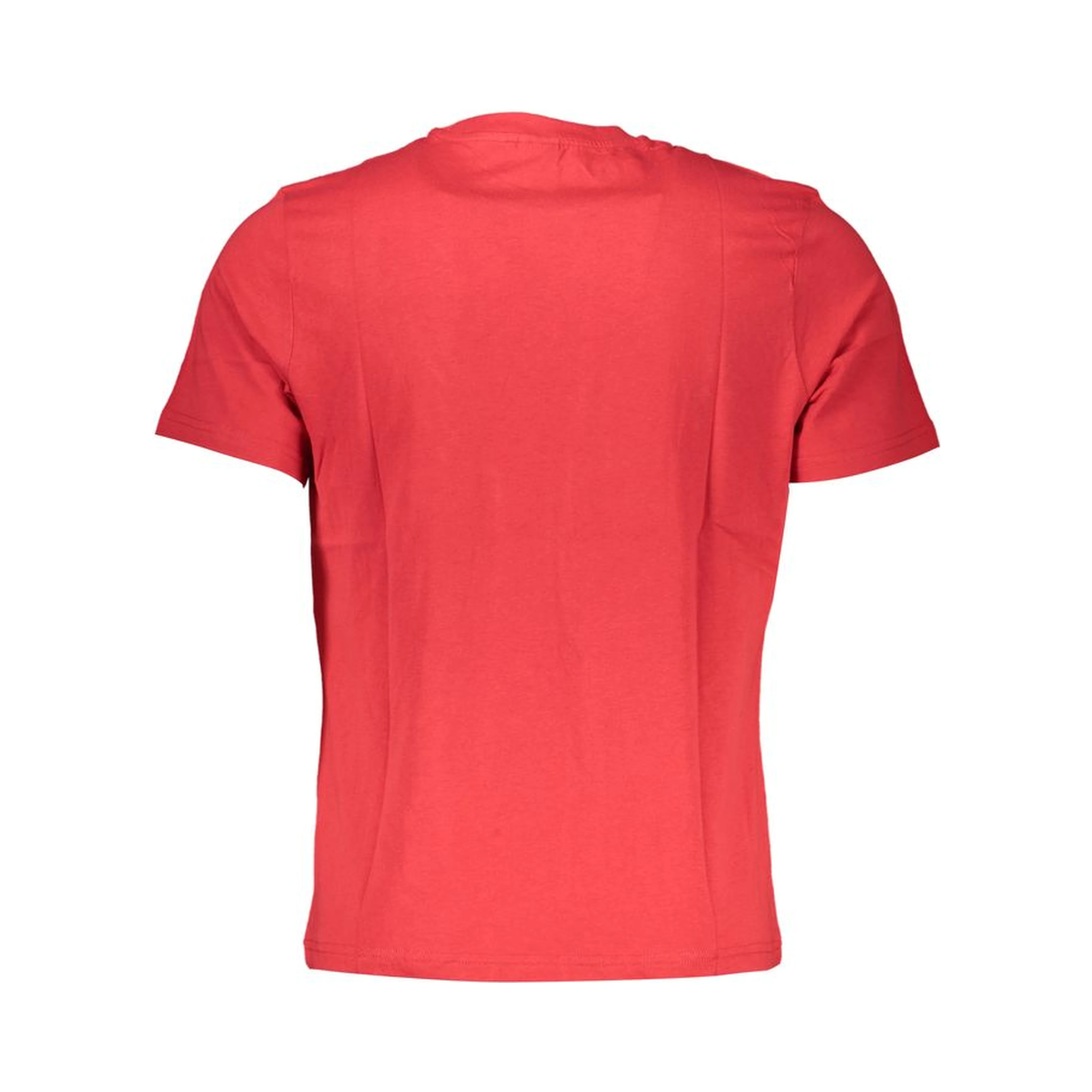 Red Cotton Men T-Shirt