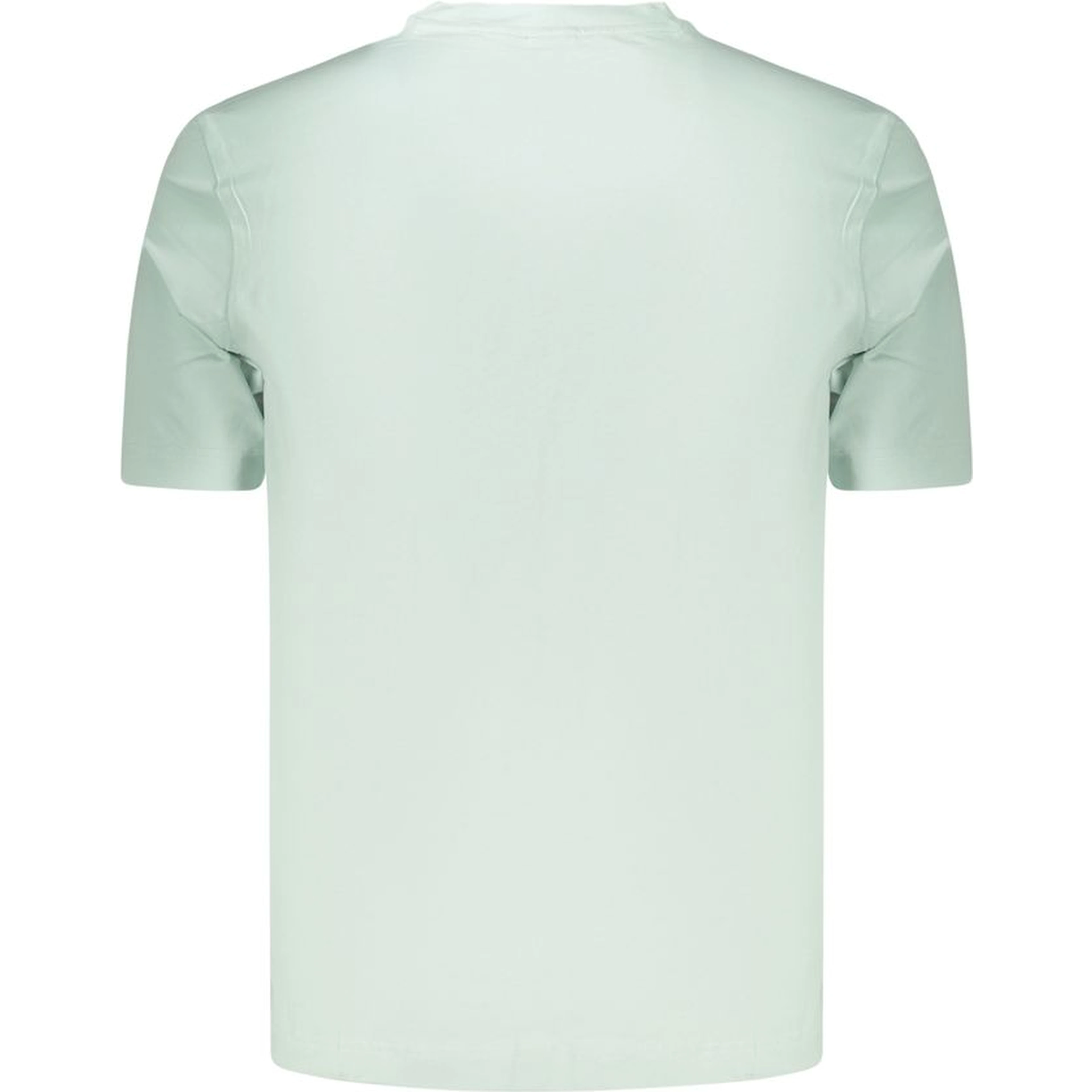 Blue Cotton Men's T-Shirt