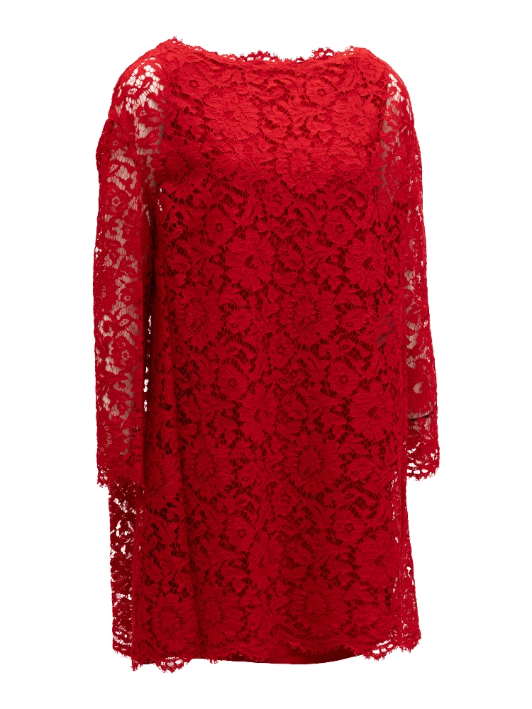 Red Lace Short Dress alternative