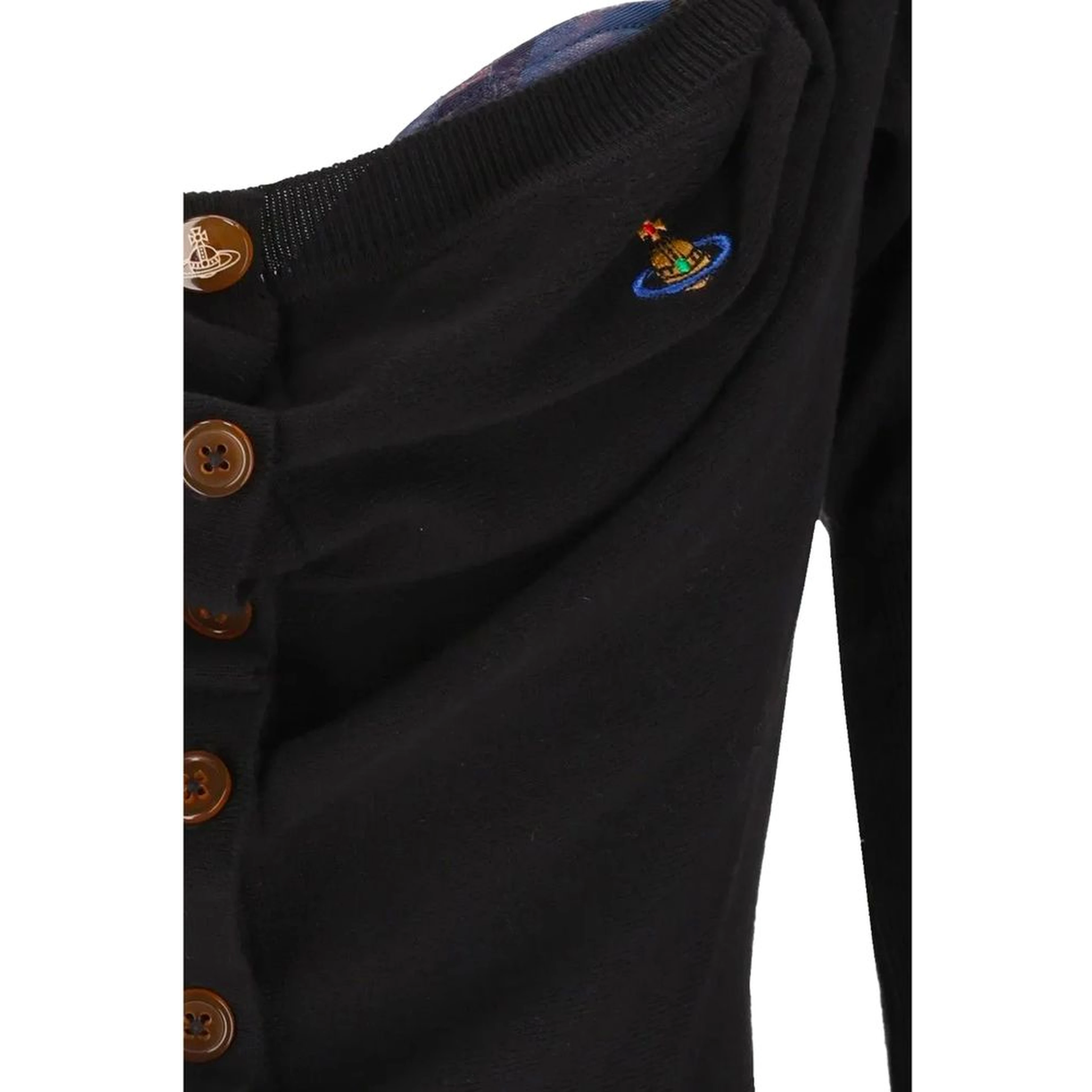Black Silk Cardigan