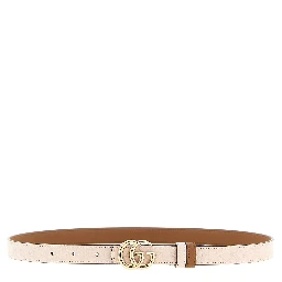 Multicolor Calfskin Thin Belt