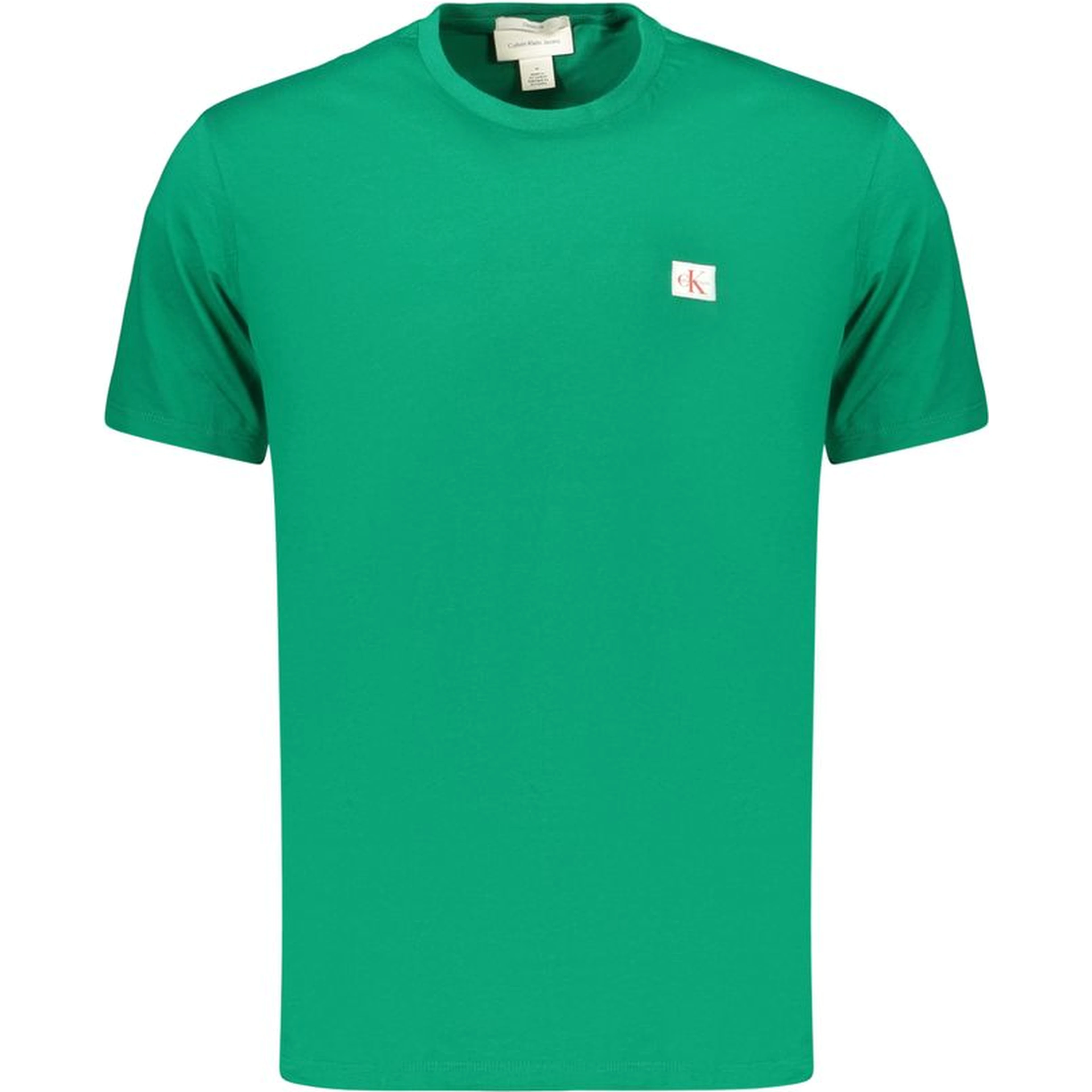 Green Cotton Men's T-Shirt
