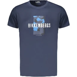 Blu Cotton Men's T-Shirt
