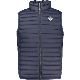 Blu Poliammide Men's Jacket