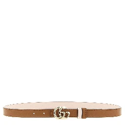 Multicolor Calfskin Thin Belt