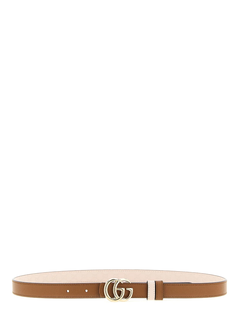 Multicolor Calfskin Thin Belt