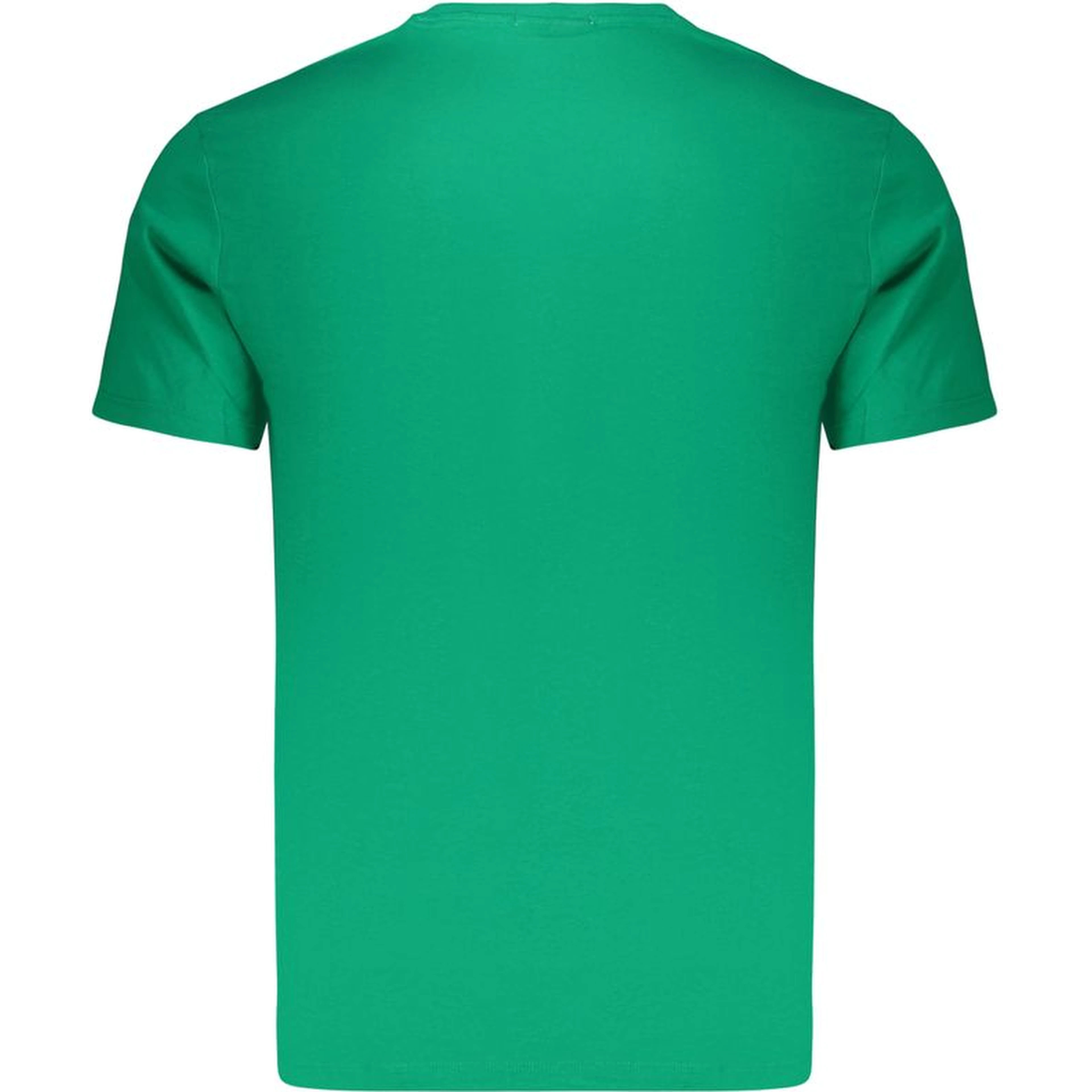 Green Cotton Men's T-Shirt