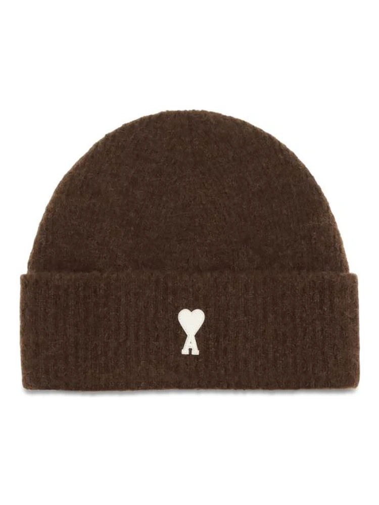 Brown Wool Oves Aries Beanie