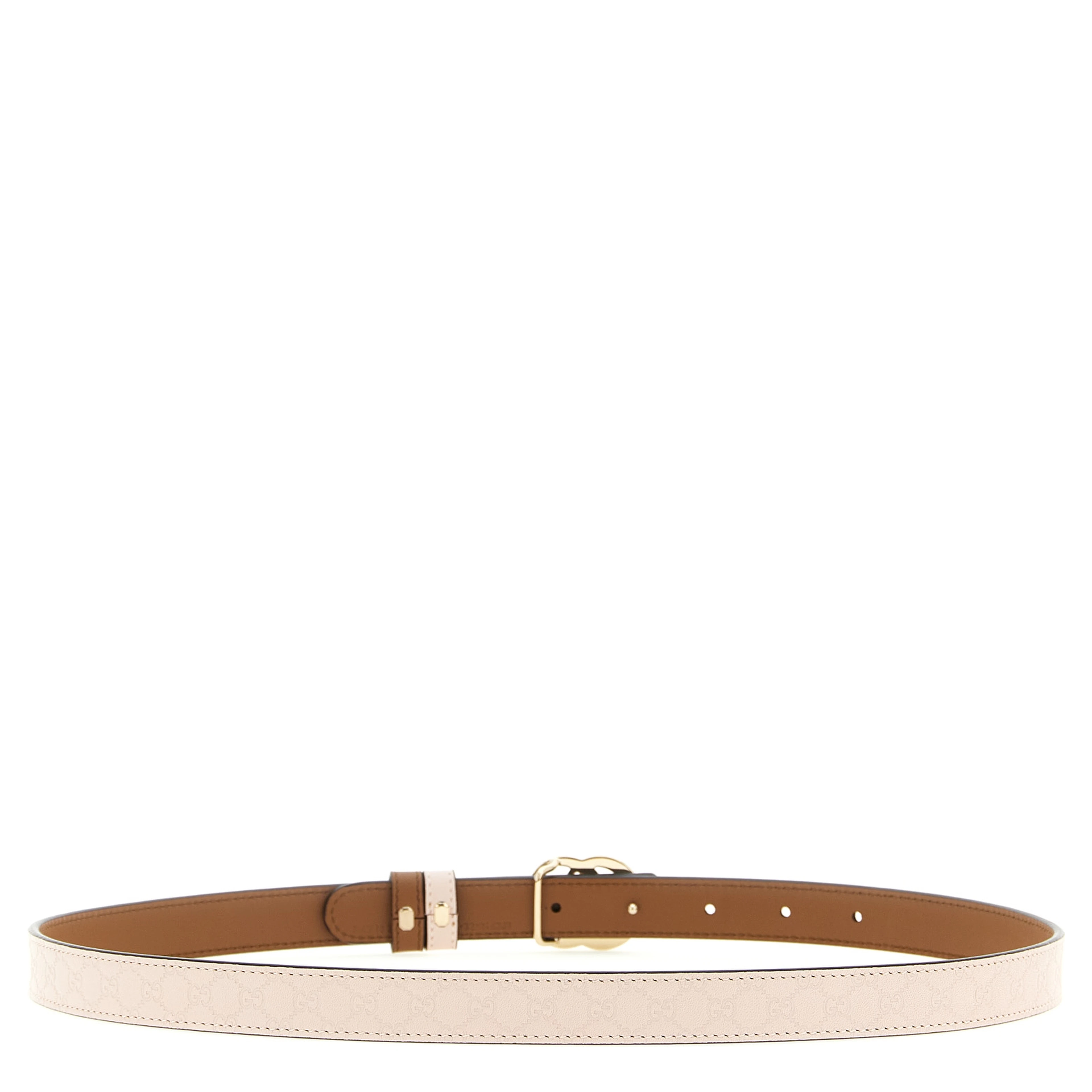 Multicolor Calfskin Thin Belt