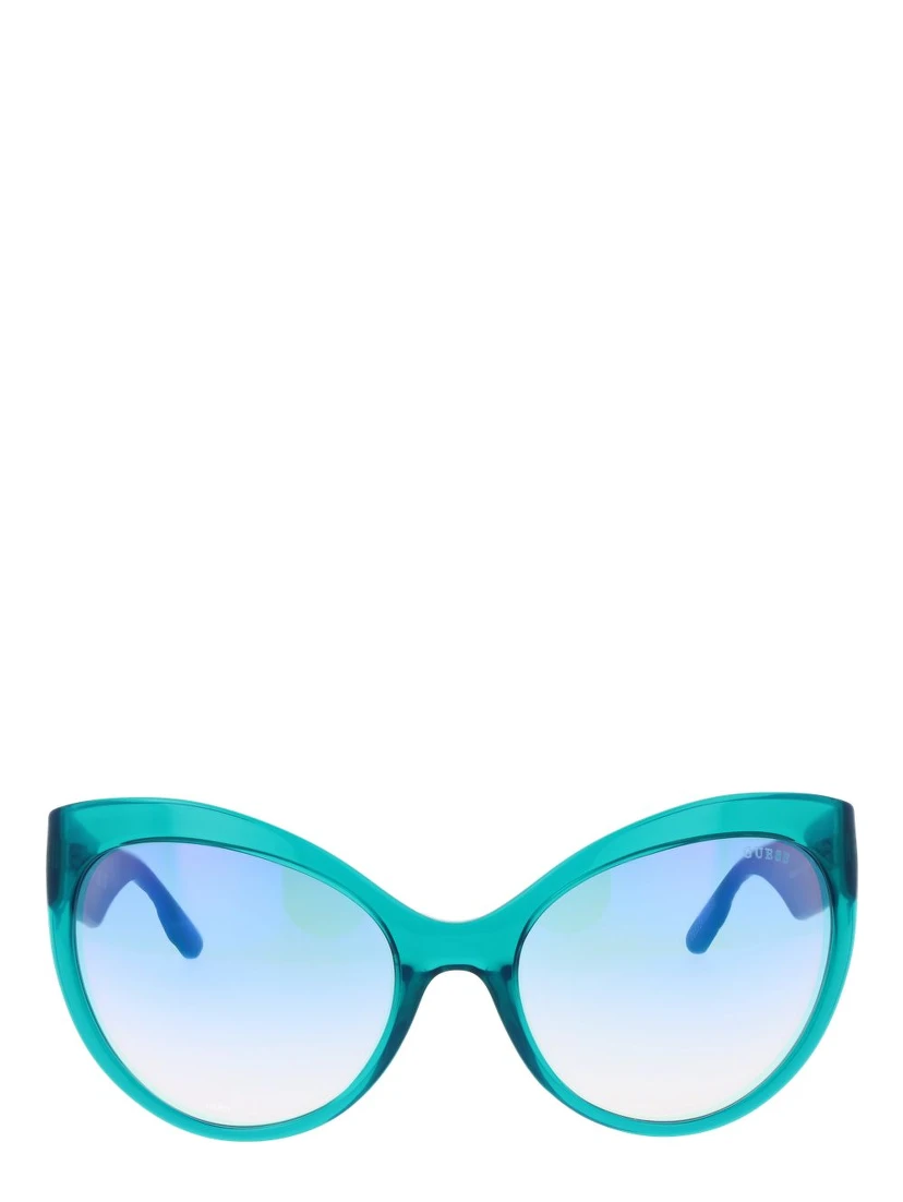 Turquoise Stainless Steel Sunglasses