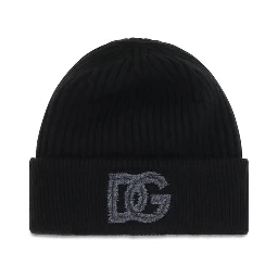 Black Wool Oves Aries Beanie