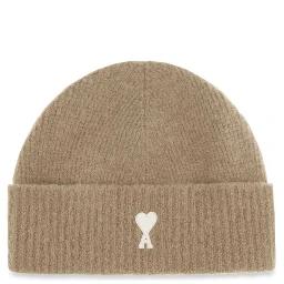 Beige Wool Oves Aries Beanie