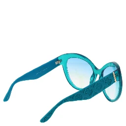 Turquoise Stainless Steel Sunglasses