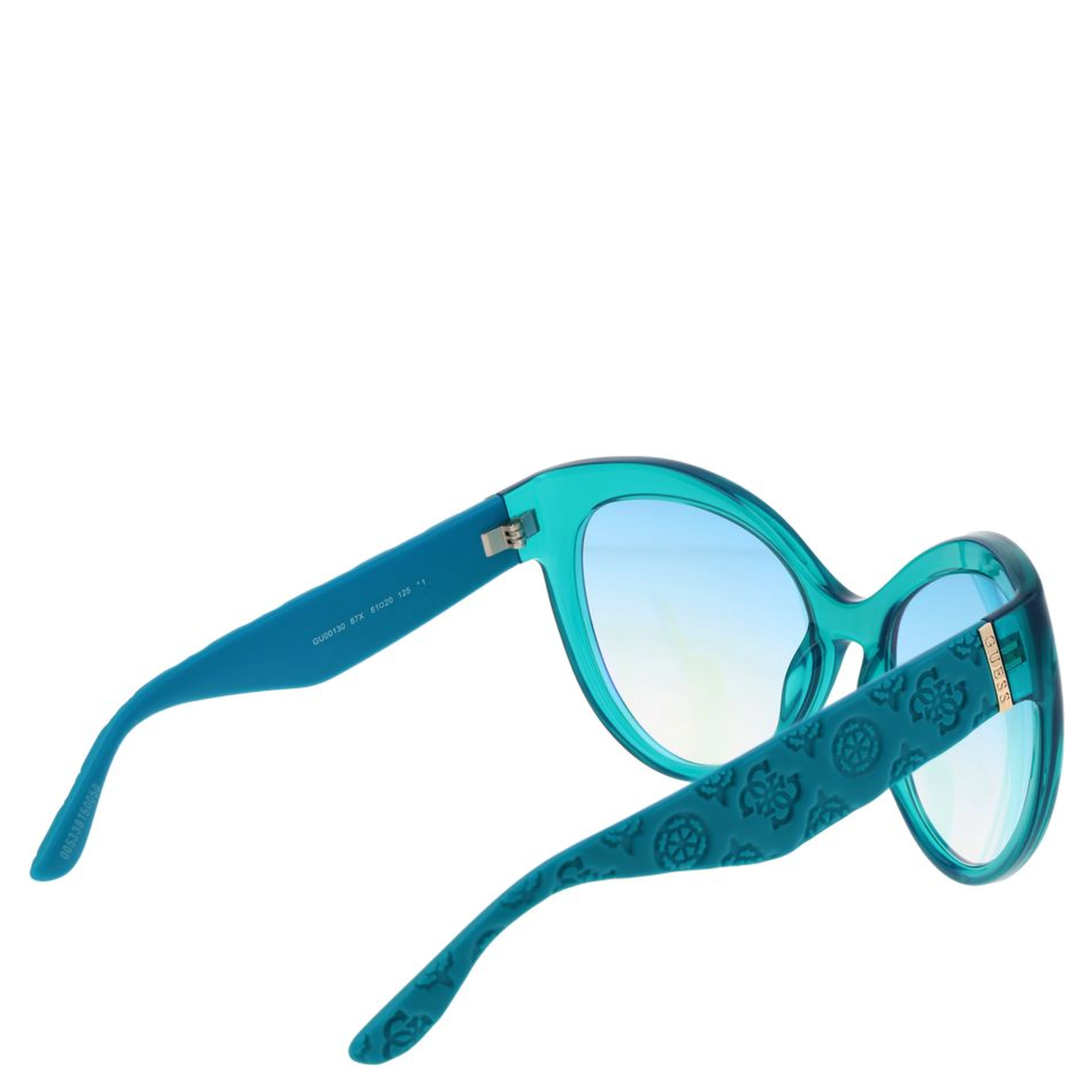 Turquoise Stainless Steel Sunglasses