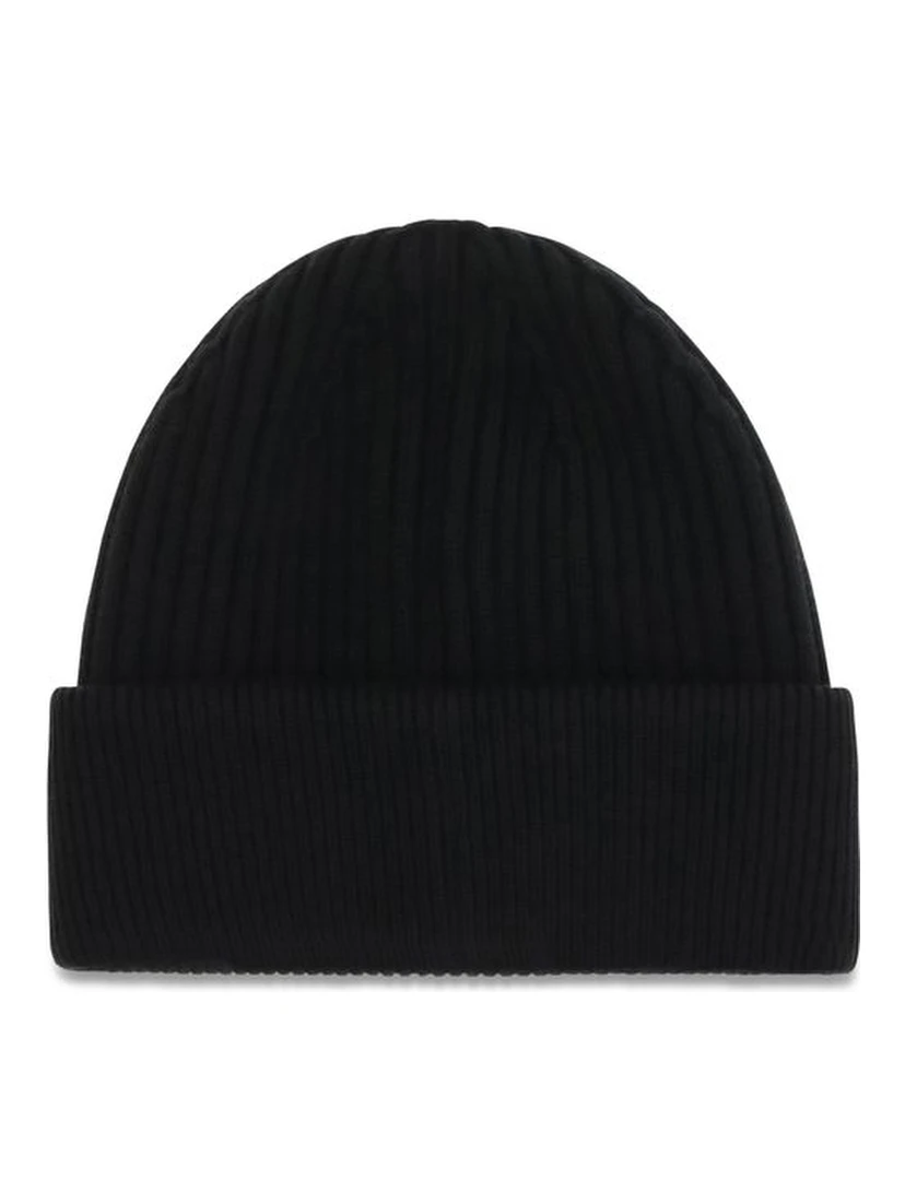 Black Wool Oves Aries Beanie