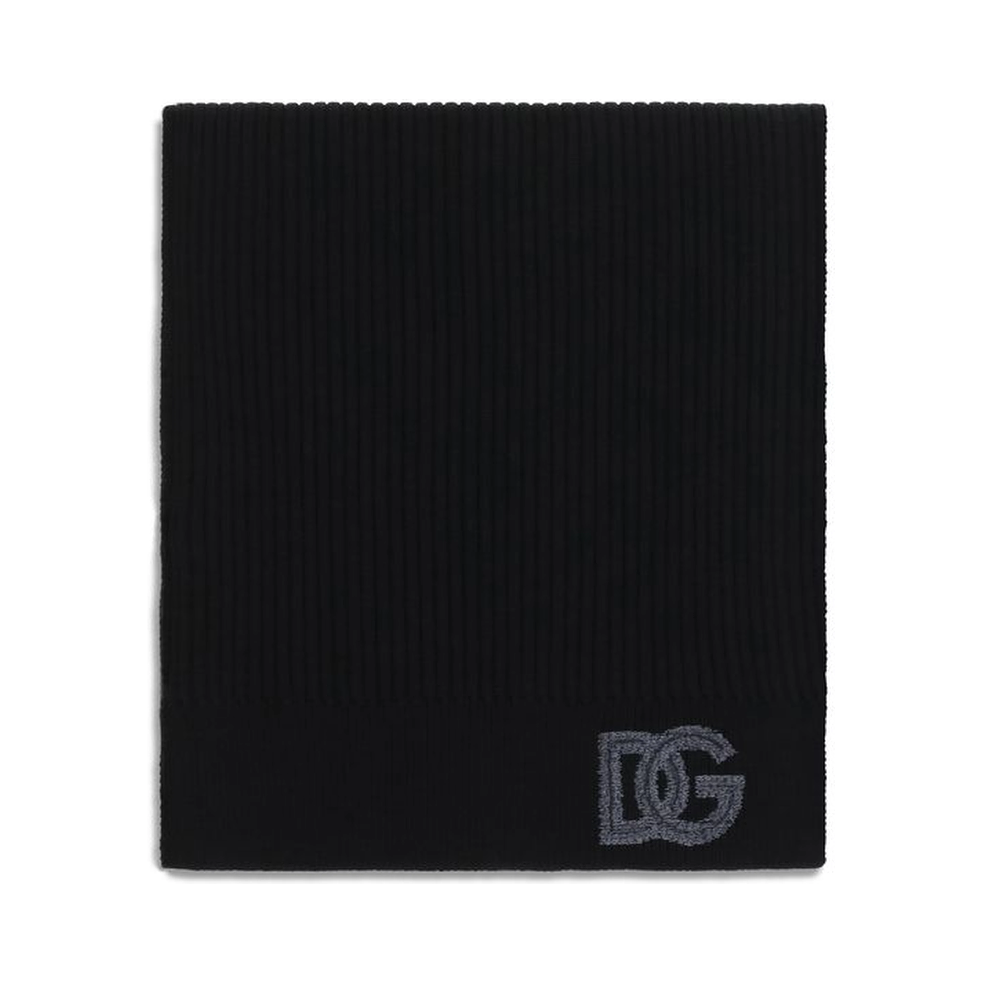 Black Wool Oves Aries Scarf