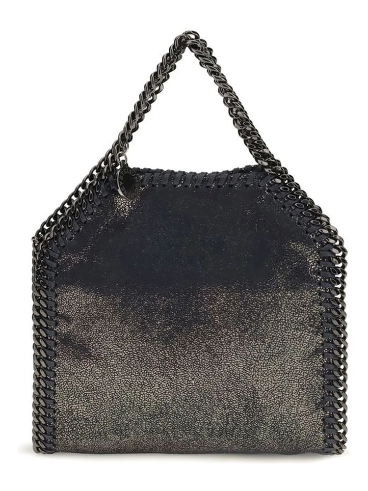 Blue Polyester Shoulder Bag