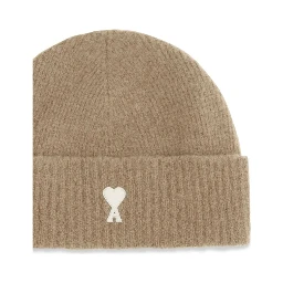 Beige Wool Oves Aries Beanie