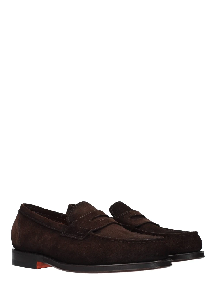Brown Leather Slip-On Loafers alternative