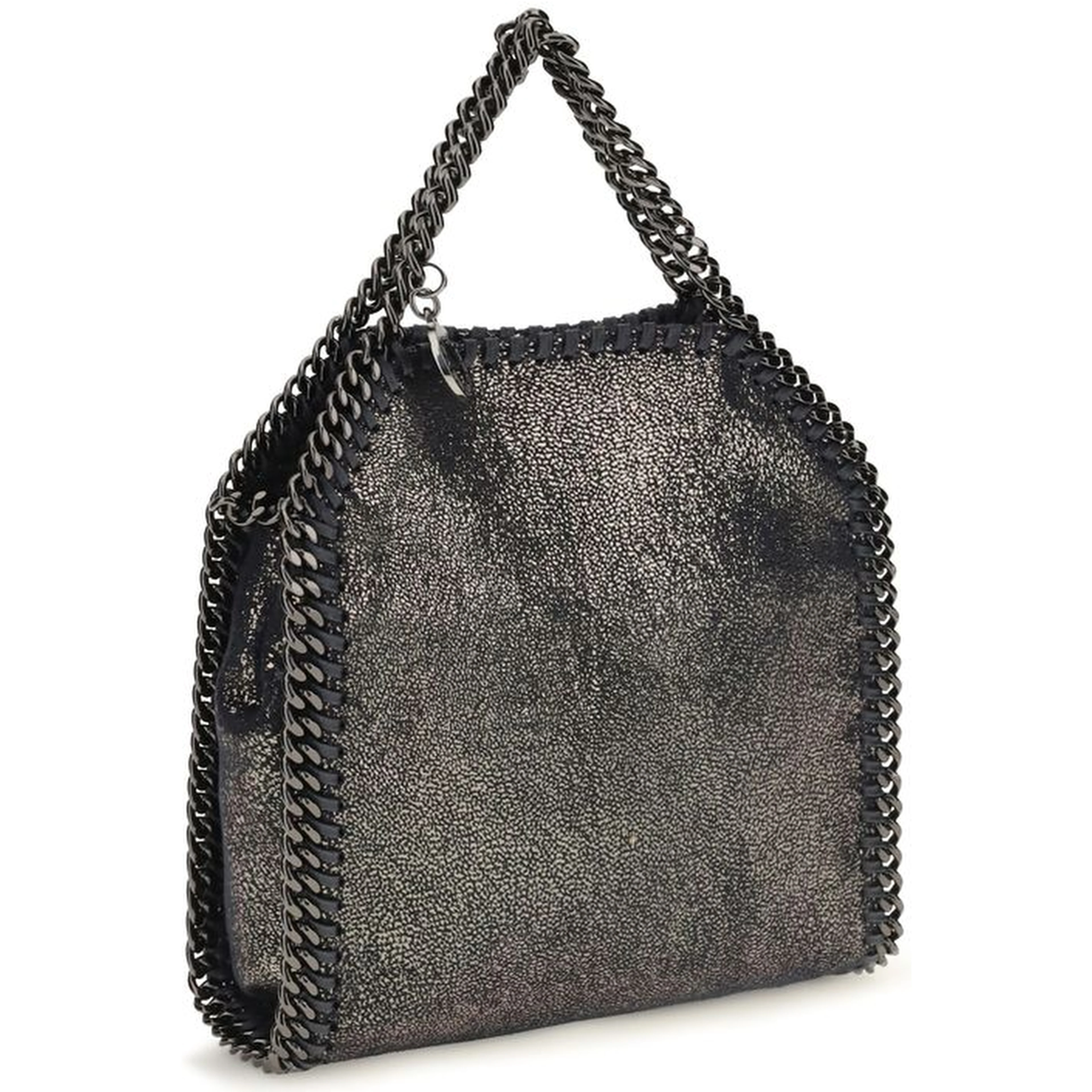 Blue Polyester Shoulder Bag
