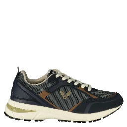Blue Polyurethane Men's Sneaker