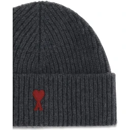 Gray Wool Oves Aries Beanie