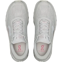 Gray Synthetic Athletic Sneakers