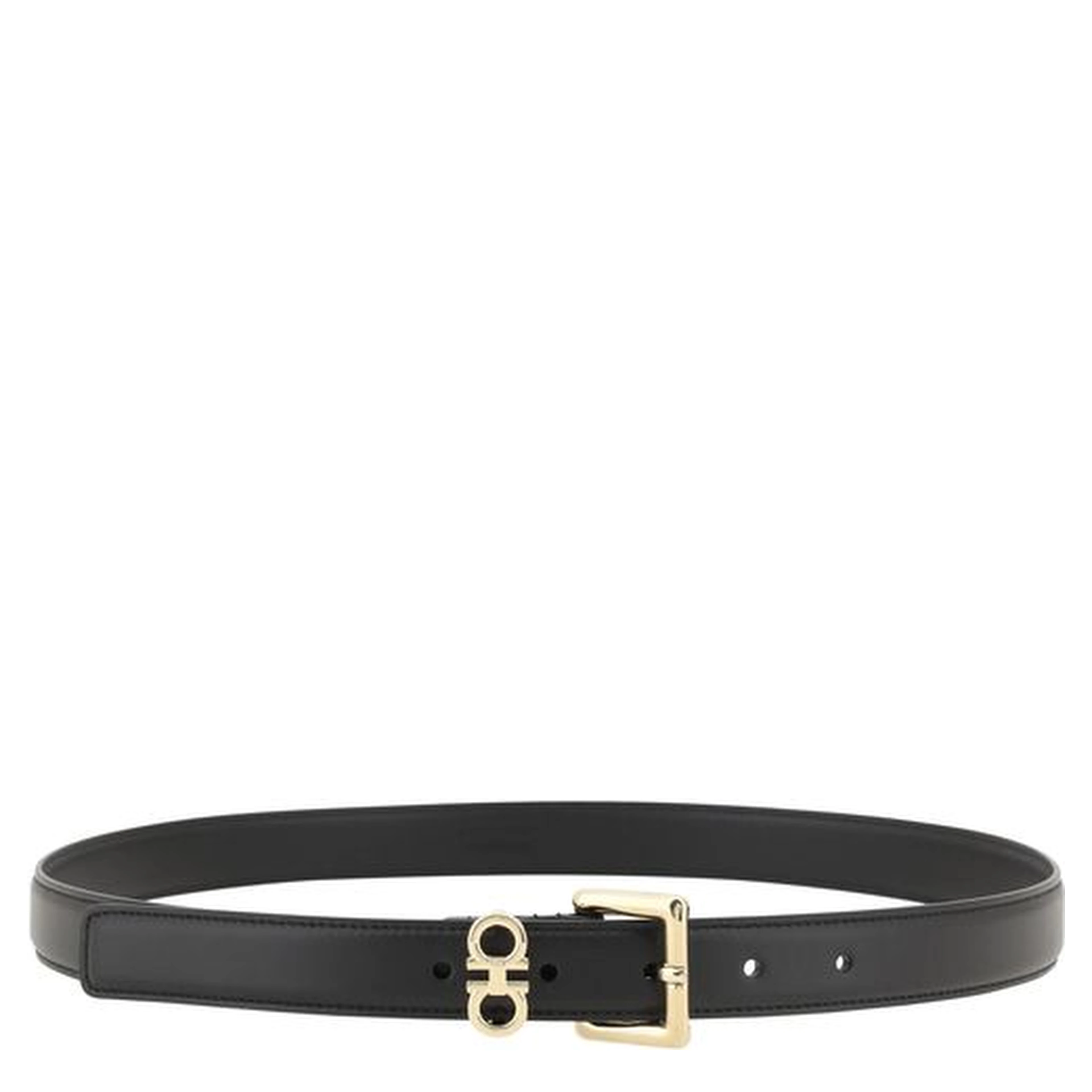 Black Calf Leather Bos Taurus Regular Belt