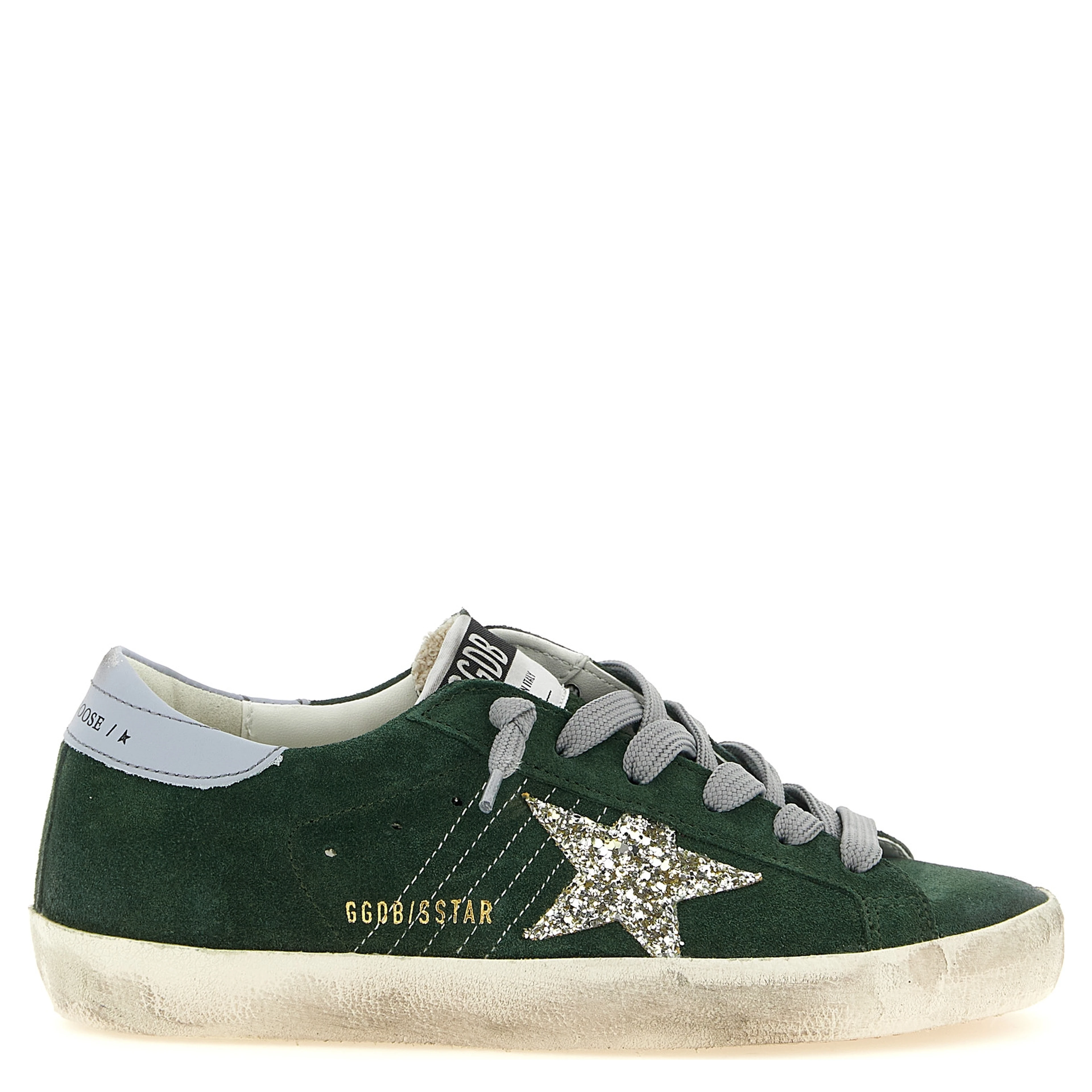 Bicolor Leather Low Top Sneakers